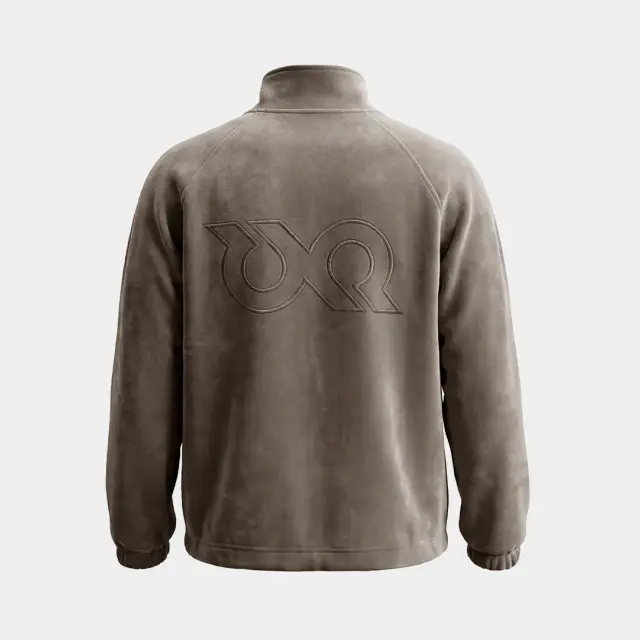 Толстовка Velour half-zip