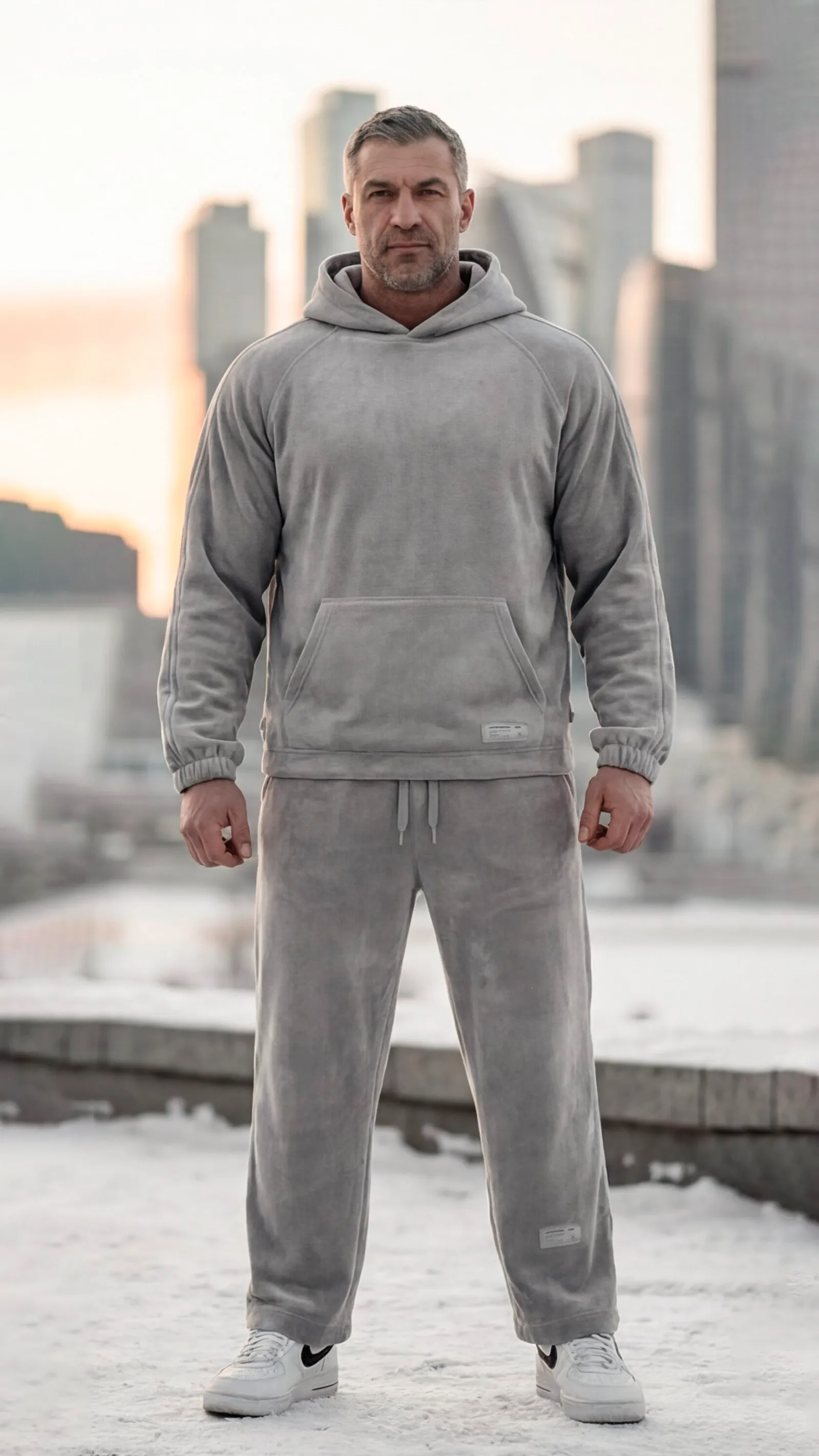 Худи Velour · Облачный, фото 5