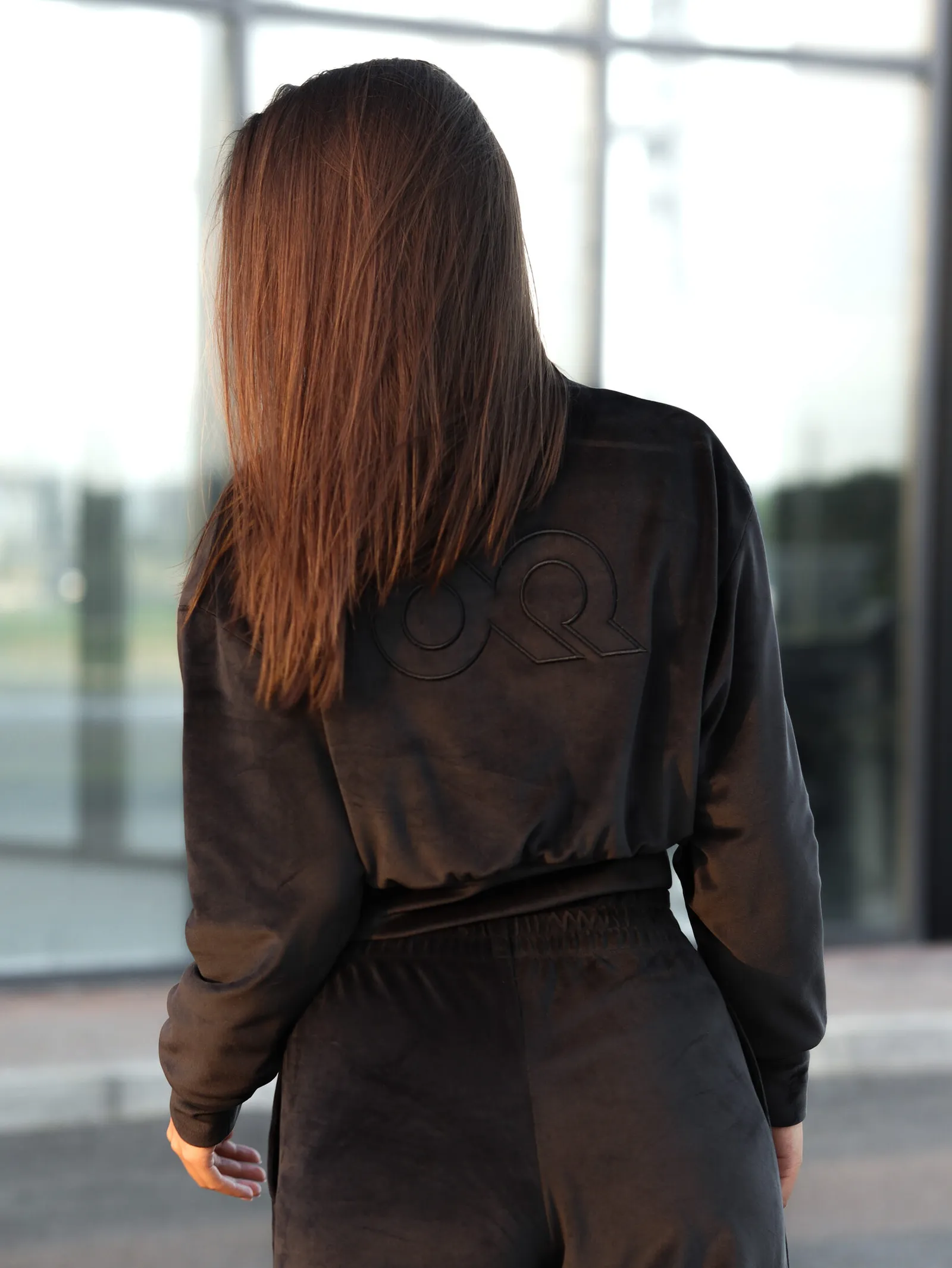 Толстовка Velour women`s · Чёрный, фото 2