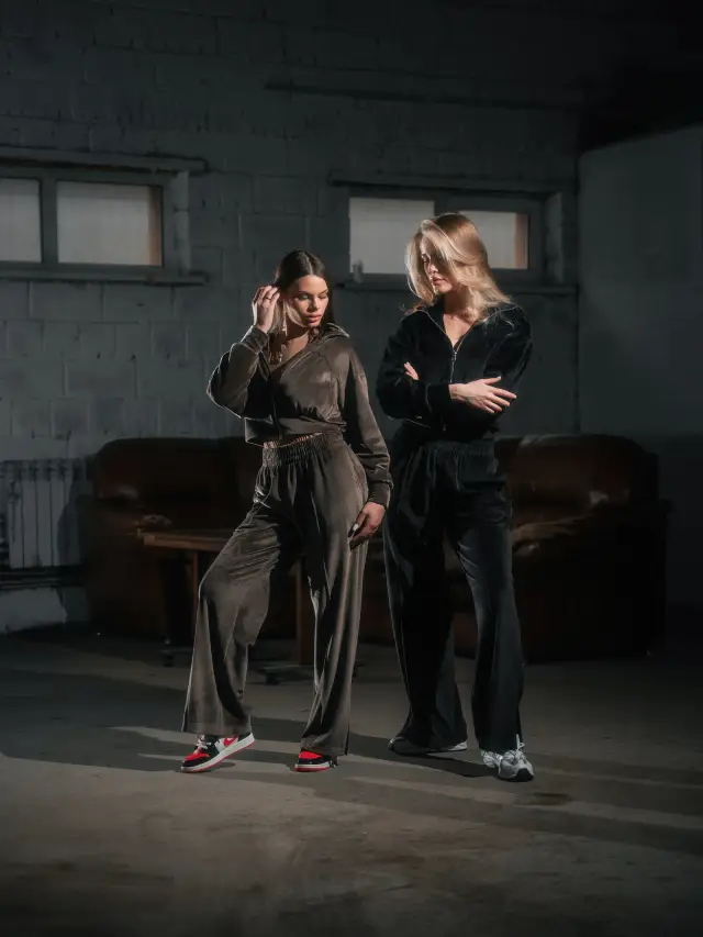 Брюки Wide Velour women`s