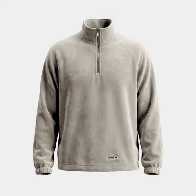 Толстовка Velour half-zip