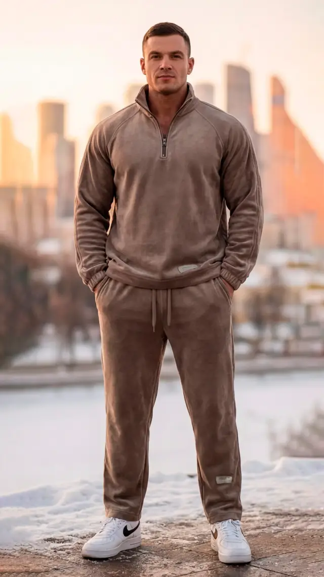 Брюки Wide Velour men`s